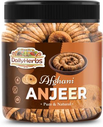DAILYHERBS Dry Figs (Anjeer) - Medium Size Figs