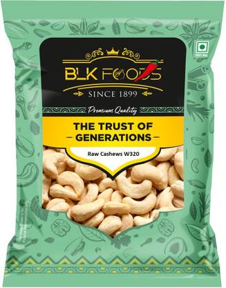 BLK FOODS Select Raw Cashews W320 Cashews
