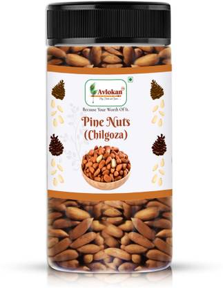 Avlokan Pine Nuts with Shell chilgoza Nuts, Chilgoja Dry Fruits Pine Nuts