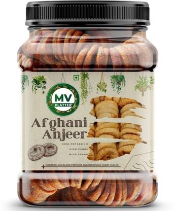 Mv platter Afghani Anjeer Premium Dry Figs Healthy Anjeer figs j1 1kg Figs