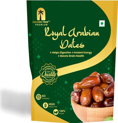 Golden Tree | Rich in fiber| Vitamin| Minerals Low in Fat & Cholesterol Dry Dates