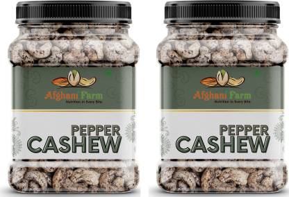 Afgani Farm Black Pepper Cashew Nut Kaju Cashews