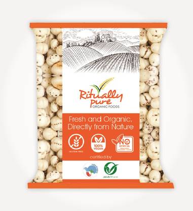 Ritually Pure 100% Organic Fox Nuts (Phool Makhana) , 100 Gm Fox Nut