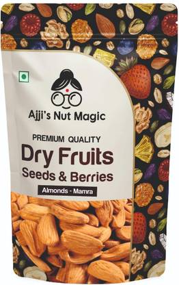 Ajjis nut magic Ajji's Nut Magic Mamra Almonds, Badam Giri, Rich in Fiber Almonds