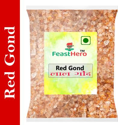 Feast Hero Gondh For Laddu (Gondh Laddoo) |Dried Gum| Laddu Gond |Indian sweet Gum| 1kg Pouch