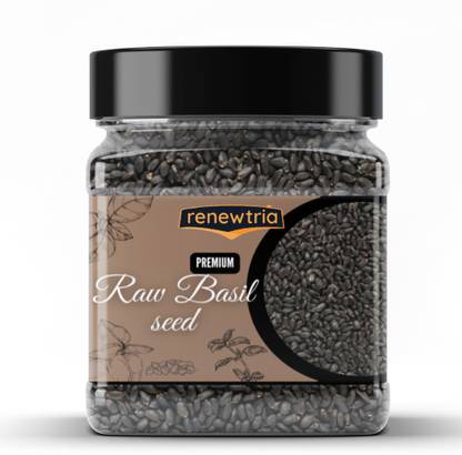 RENEWTRIA BASIL SEEDS, FALOODA, SABJA seeds, TAKMARIYA Seed Assorted Seeds & Nuts
