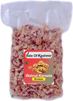 vale of kashmir Walnuts Without Shell Broken , Walnut Kernels Broken Kashmiri Walnuts