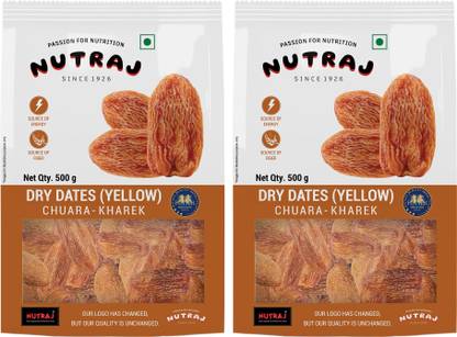 Nutraj Dry Dates Chuara 1 Kg, Dry Fruits Khajur Dry Dates