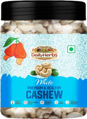 DAILYHERBS Premium Natural Whole Kaju/ Cashews  (1 kg)