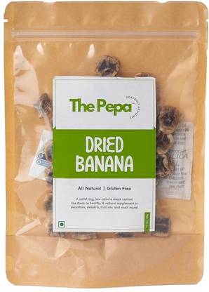 THE PEPA Dehydrated / Dried Banana | Supports Digestive Health | Hygienically Processed Bananas