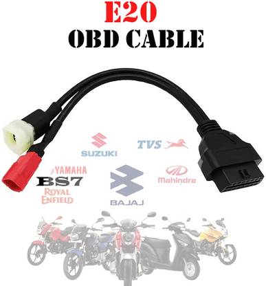 Xsentuals OBD-II (OBD2) 16 pin to 6 pin compatible with HONDA bikes OBD Interface