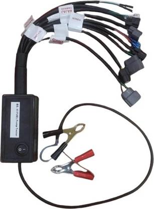 Obdking BS6 Fuel Pump Tester Kit – Universal Fuel Pressure Gauge for Car, Bike, Auto OBD Interface