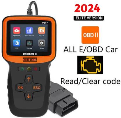 Oritool V317 OBD 2 for Bs6, Bs7 Bikes and Cars OBD Interface