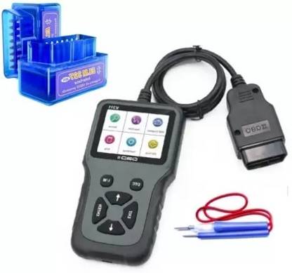 SPANTER All BS6 Bikes Scanner v311 with OBD Bluetooth Scanner and Continuity Cable OBD Interface
