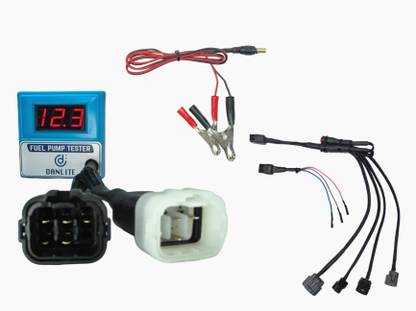 DLKW Danlite Fuel Pump Checking Device With Voltometer Check Fuel Pump Tester OBD Interface
