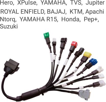 Oritool LAUNCH 319 + ALL BS6 BIKE SCANNING CABLE (WORK ON ALL BS6 BIKE ) OBD Interface