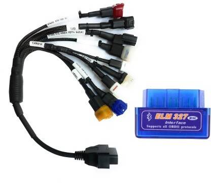 Elegadget OBD-II (OBD2) 16 pin Smart MultiPin Converter Cable 9 Types With OBD OBD Reader