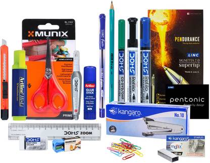 Ondesk Desk Essentials MultiBrand BASIC KIT Accessories  Office Set