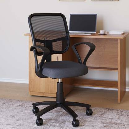 Flipkart Perfect Homes Mid-Back Century Drafting Staff, Workstation, Desk Mesh Office Executive Chair