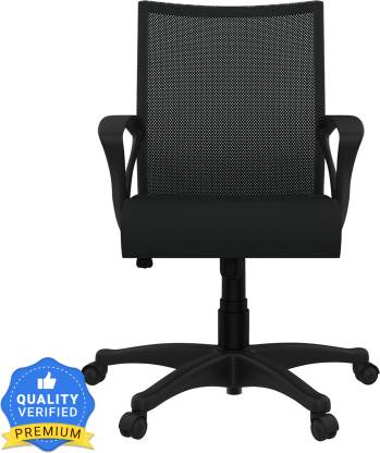 Godrej Interio Oxbo Mid Back Fabric Office Arm Chair