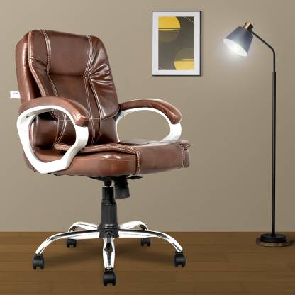 MRC Executive Chairs M164 mid Back Ergonomic Office Premium Finish Ultra Comfort Leatherette Leatherette Office Executive Chair