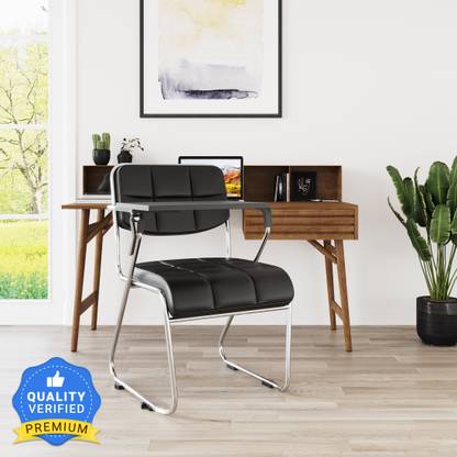 Nilkamal Contract 02 Half-leather Study Arm Chair