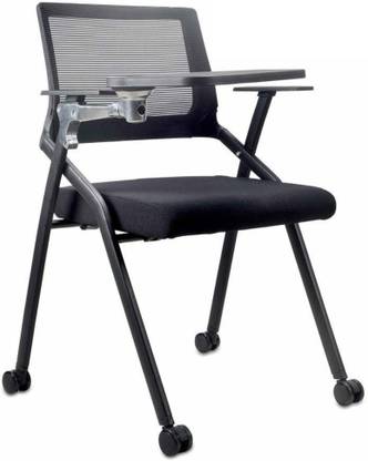 POLO Folding Study Chair With Cushion & Adjustable Writing Pad Micro Suede Study Folding Chair