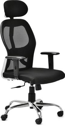 DSR 150 Comfortable Desk Chair with Swivel & Smooth Rolling Casters Mesh Office Adjustable Arm Chair