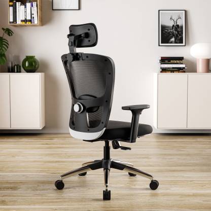 GREEN SOUL Jupiter Superb High Back Ergonomic |Home, Office|2D Armrest|Lumbar Support Mesh Office Adjustable Arm Chair
