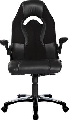 Adiko Adiko High Back Designer Gaming Chair in Black Leatherette Office Executive Chair