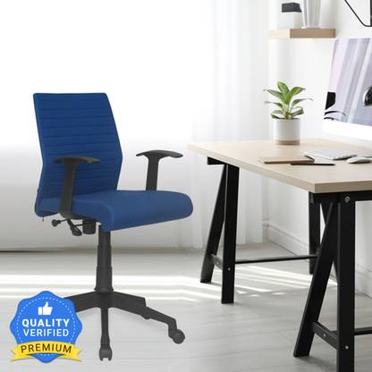 Nilkamal Thames Leatherette Office Arm Chair