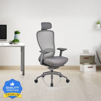 Featherlite Helix HB Mesh Fabric Office Adjustable Arm Chair