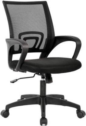 Flipkart Perfect Homes Mid-Back Century Drafting Staff, Workstation, Desk Chair Mesh Office Executive Chair