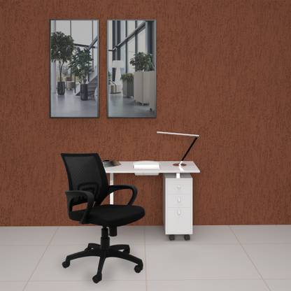 Ark Overseas Medium Back Korean Mesh Ergonomic Office Chair | Study Chair ( Black ) Mesh Office Executive Chair