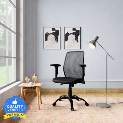 Godrej Interio Poise Fabric Study Arm Chair