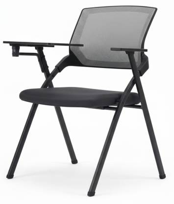 POLO Foldable Mesh Training Study Chair with Cushion & Adjustable Writing Pad Mesh Study Folding Chair