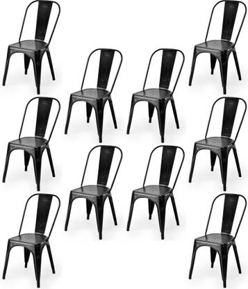 OFFICE SEATING Ergonomic Comfortable Iron Cafe chair Dining Reception Chair Metal Dining Chair