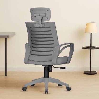 beaatho Verona High Back Ergonomic Revolving Nylon Office Arm Chair