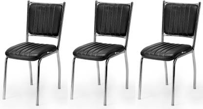 GOYALSON Multipurpose Student Study Visitor Chair Home Restaurant Dining Chair Leatherette Office Visitor Chair