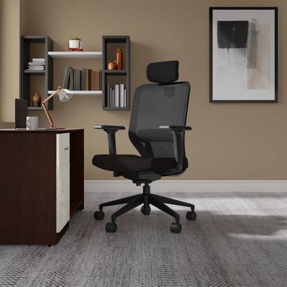 Godrej Interio Greta High Back Fabric Office Executive Chair