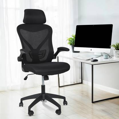 Drogo Office Chair for Work from Home Computer Chair with Head & Lumbar Support Mesh Office Executive Chair