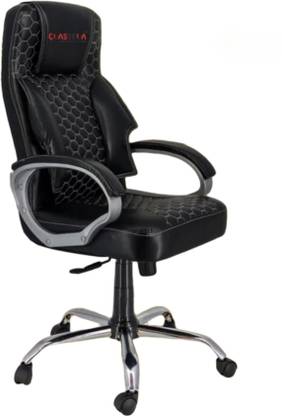 Flipkart Perfect Homes Back Ergonomic Office Heavy Duty Black Leatherette Office Conference Chair
