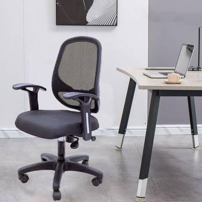 MAESTRO SEATING SYSTEMS Home & Office Mesh Chair with Fixed Handles -Comfortable Desk Chair Office Chair Fabric Office Adjustable Arm Chair