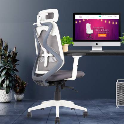 MRC Executive Chairs Spine high back chair Office Sliding seat Lumbar support Breathable meshback Mesh Office Adjustable Arm Chair