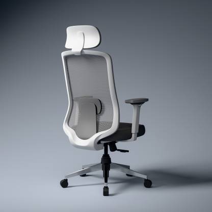 GREEN SOUL Cosmos Lite Minimal Design Ergonomic Office Chair | Synchro-Tilt Recline Mesh Office Adjustable Arm Chair
