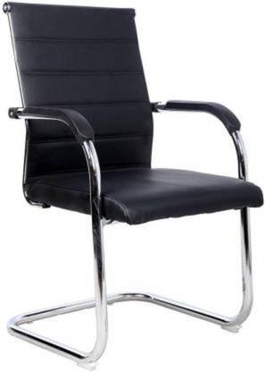 RUDRAKSH Leatherette Office Visitor Chair