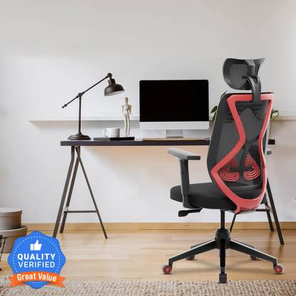 GREEN SOUL Zodiac Pro High Back Ergonomic Chair|Home, Office, WFH|Adj. Armrest|Premium Mesh 