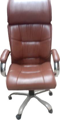 JKOFFICE Executive Boss Office Chair Leather Office Adjustable Arm Chair