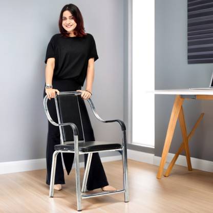 GOYALSON Modern comfortable home study chair office chair computer student chair Metal Dining Chair
