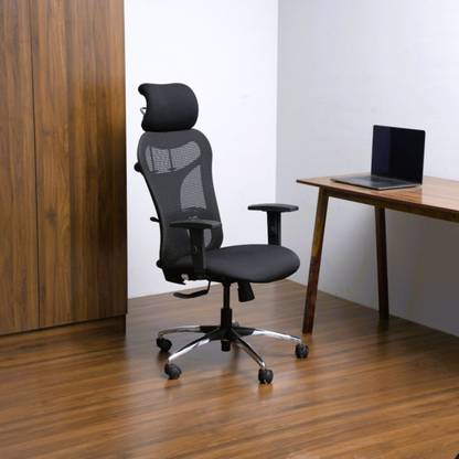 Wakefit Airavat Fabric Office Adjustable Arm Chair